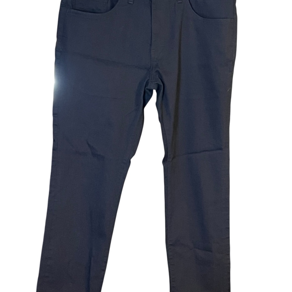 Tom James Blue Delta custom made in USA men’s jeans 36x27‎ 7/8” with 10” rise